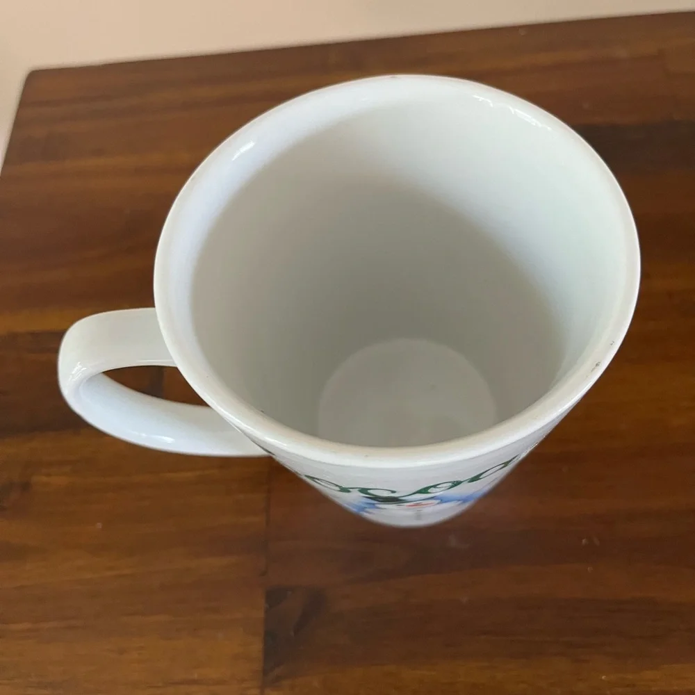 Pier 1 China Snowman Mug